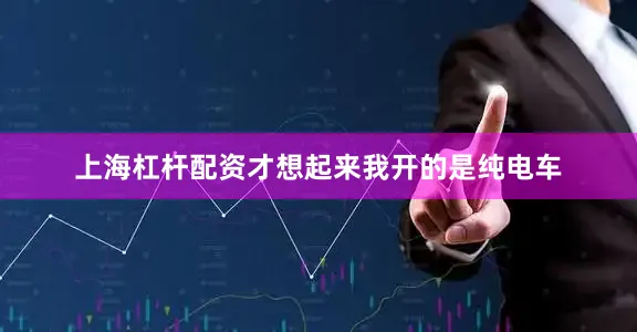 上海杠杆配资才想起来我开的是纯电车
